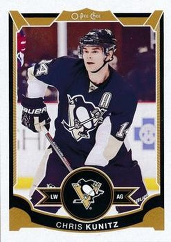 #30 Chris Kunitz - Pittsburgh Penguins - 2015-16 O-Pee-Chee Hockey
