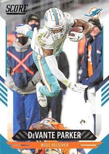 #30 DeVante Parker - Miami Dolphins - 2021 Score Football