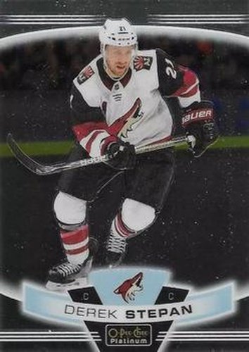 #30 Derek Stepan - Arizona Coyotes - 2019-20 O-Pee-Chee Platinum Hockey