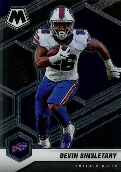 #30 Devin Singletary - Buffalo Bills - 2021 Panini Mosaic Football