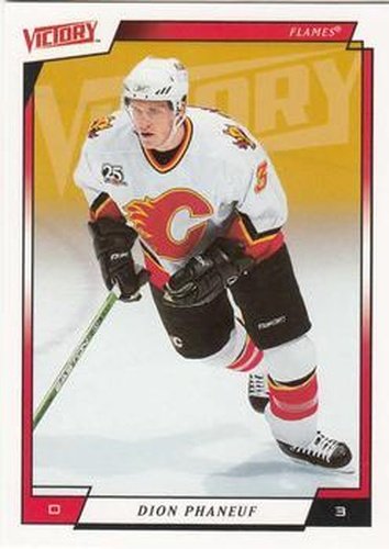 #30 Dion Phaneuf - Calgary Flames - 2006-07 Upper Deck Victory Hockey