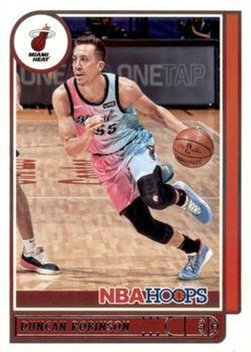 #30 Duncan Robinson - Miami Heat - 2021-22 Hoops Basketball