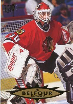 #30 Ed Belfour - Chicago Blackhawks - 1995-96 Ultra Hockey