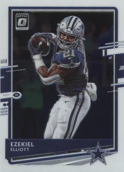 #30 Ezekiel Elliott - Dallas Cowboys - 2020 Donruss Optic Football