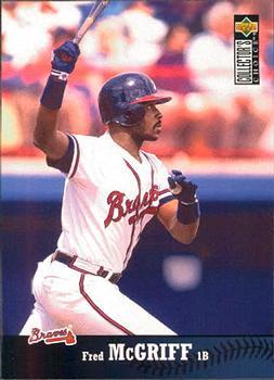 #30 Fred McGriff - Atlanta Braves - 1997 Collector's Choice Baseball