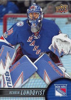 #30 Henrik Lundqvist - New York Rangers - 2017-18 Upper Deck Tim Hortons Hockey