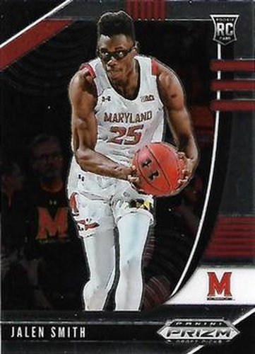 #30 Jalen Smith - Maryland Terrapins - 2020 Panini Prizm Draft Picks Collegiate Basketball
