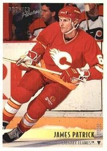 #30 James Patrick - Calgary Flames - 1994-95 Topps Premier Hockey