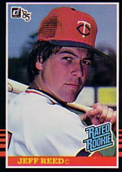 #30 Jeff Reed - Minnesota Twins - 1985 Donruss Baseball