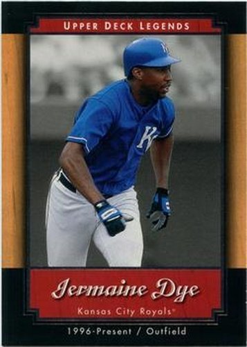 #30 Jermaine Dye - Kansas City Royals - 2001 Upper Deck Legends Baseball