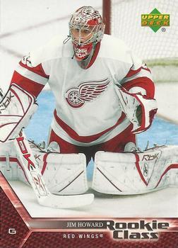 #30 Jimmy Howard - Detroit Red Wings - 2005-06 Upper Deck Rookie Class Box Set Hockey