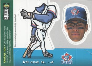#30 Jose Cruz Jr. - Toronto Blue Jays - 1998 Collector's Choice - Mini Bobbing Heads Baseball