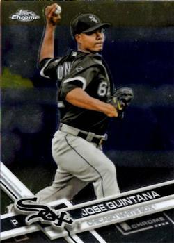 #30 Jose Quintana - Chicago White Sox - 2017 Topps Chrome Baseball