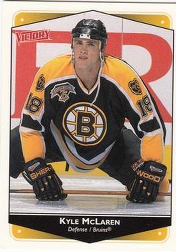 #30 Kyle McLaren - Boston Bruins - 1999-00 Upper Deck Victory Hockey