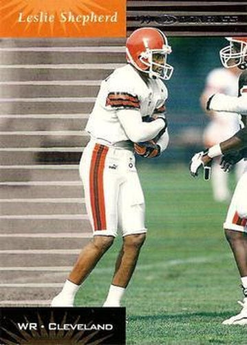 #30 Leslie Shepherd - Cleveland Browns - 1999 Donruss Football