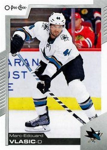 #30 Marc-Edouard Vlasic - San Jose Sharks - 2020-21 O-Pee-Chee Hockey