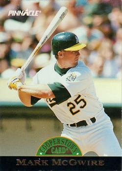 #30 Mark McGwire - Oakland Athletics - 1993 Pinnacle Cooperstown Baseball