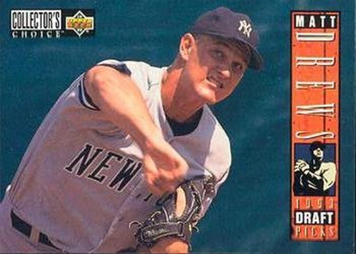 #30 Matt Drews - New York Yankees - 1994 Collector's Choice Baseball