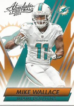 #30 Mike Wallace - Miami Dolphins - 2014 Panini Absolute - Retail Football