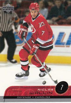 #30 Niclas Wallin - Carolina Hurricanes - 2002-03 Upper Deck Hockey