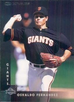 #30 Osvaldo Fernandez - San Francisco Giants - 1997 Donruss Baseball