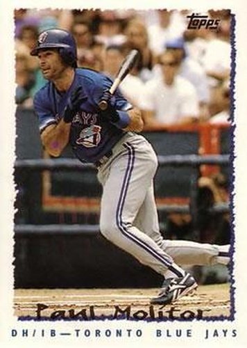 #30 Paul Molitor - Toronto Blue Jays - 1995 Topps Baseball