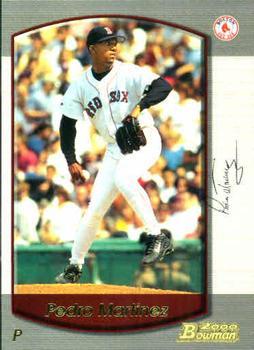 #30 Pedro Martinez - Boston Red Sox - 2000 Bowman Baseball