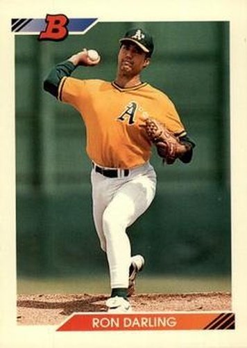 #30 Ron Darling - Oakland Athletics - 1992 Bowman Baseball