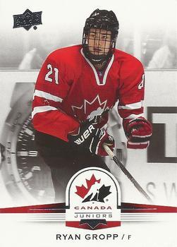 #30 Ryan Gropp - Canada - 2014-15 Upper Deck Team Canada Juniors Hockey