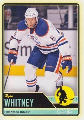 #30 Ryan Whitney - Edmonton Oilers - 2012-13 O-Pee-Chee Hockey