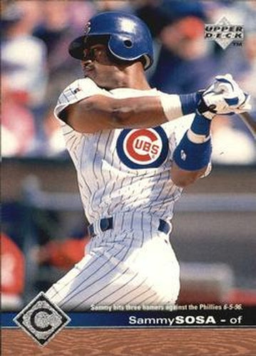 #30 Sammy Sosa - Chicago Cubs - 1997 Upper Deck Baseball