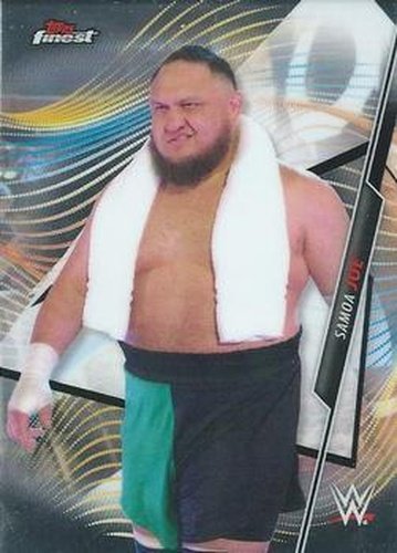 #30 Samoa Joe - 2020 Topps WWE Finest Wrestling