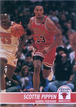 #30 Scottie Pippen - Chicago Bulls - 1994-95 Hoops Basketball