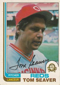#30 Tom Seaver - Cincinnati Reds - 1982 O-Pee-Chee Baseball