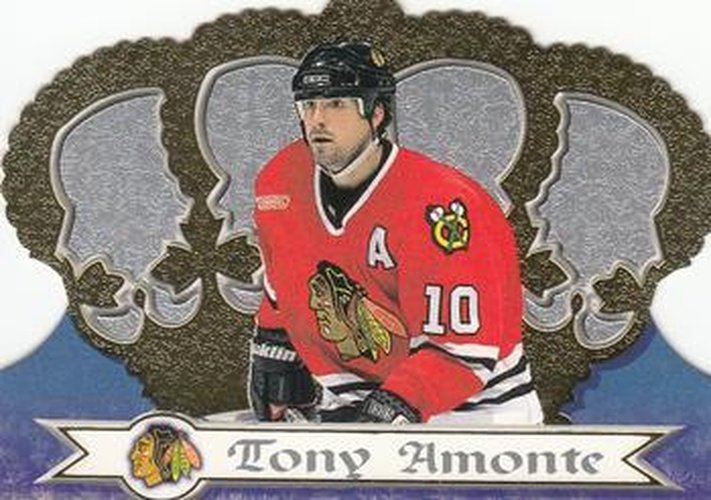#30 Tony Amonte - Chicago Blackhawks - 1999-00 Pacific Crown Royale Hockey