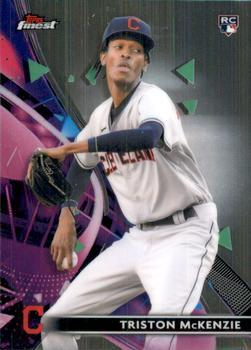 #30 Triston McKenzie - Cleveland Indians - 2021 Finest Baseball