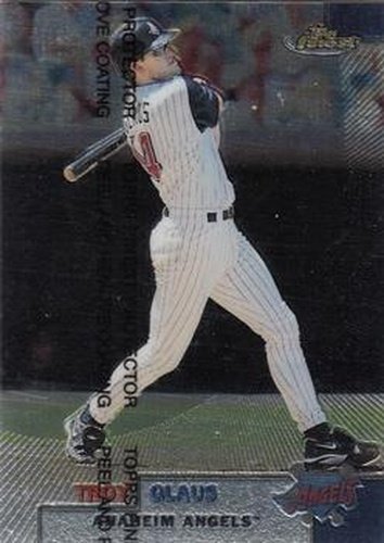 #30 Troy Glaus - Anaheim Angels - 1999 Finest Baseball