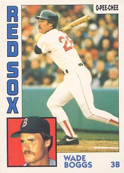 #30 Wade Boggs - Boston Red Sox - 1984 O-Pee-Chee Baseball
