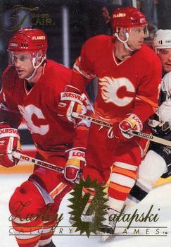 #30 Zarley Zalapski - Calgary Flames - 1994-95 Flair Hockey