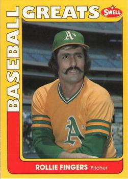 #30 Rollie Fingers - Oakland Athletics - 1991 Swell Baseball Greats