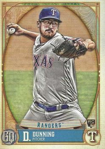 #30 Dane Dunning - Texas Rangers - 2021 Topps Gypsy Queen Baseball