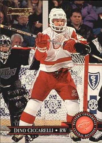 #30 Dino Ciccarelli - Detroit Red Wings - 1995-96 Donruss Hockey