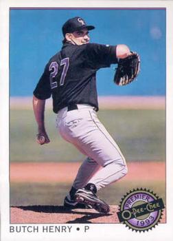 #30 Butch Henry - Colorado Rockies - 1993 O-Pee-Chee Premier Baseball