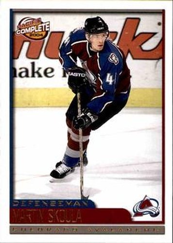 #30 Martin Skoula - Colorado Avalanche - 2003-04 Pacific Complete Hockey