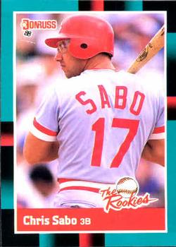 #30 Chris Sabo - Cincinnati Reds - 1988 Donruss The Rookies Baseball