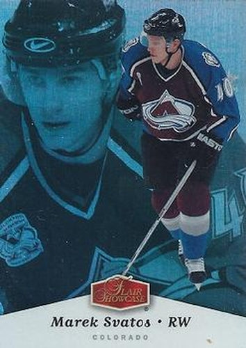 #30 Marek Svatos - Colorado Avalanche - 2006-07 Flair Showcase Hockey