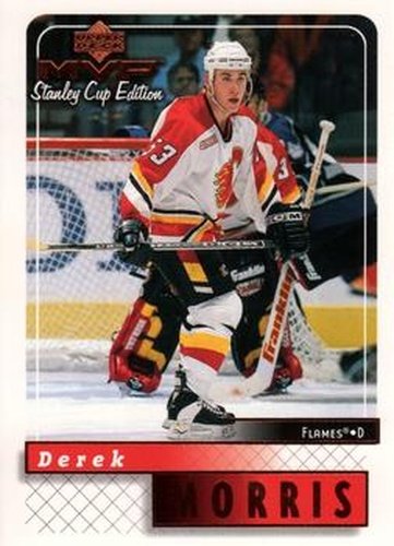 #30 Derek Morris - Calgary Flames - 1999-00 Upper Deck MVP Stanley Cup Edition Hockey