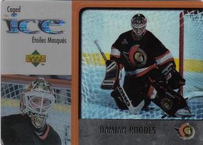 #McD 30 Damian Rhodes - Ottawa Senators - 1997-98 Upper Deck Ice McDonald's Hockey