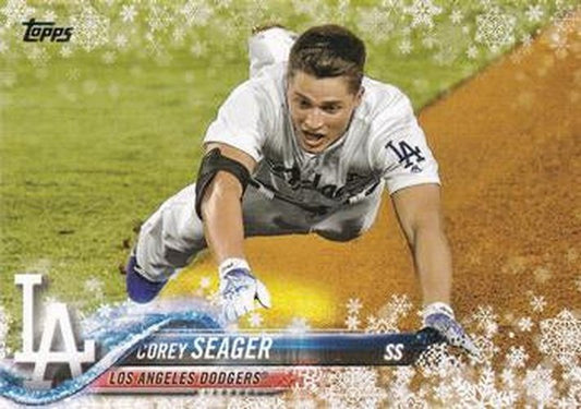 #HMW30 Corey Seager - Los Angeles Dodgers - 2018 Topps Holiday Baseball