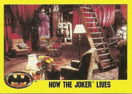 #230 How the Joker lives - 1989 Topps Batman